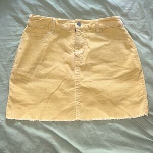 Forever 21 Light Tan Mini Skirt